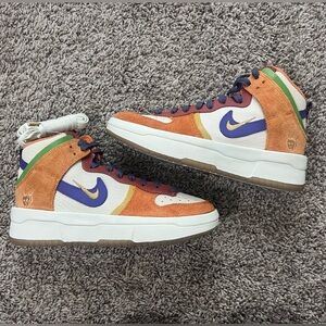 ⭐️Brand New⭐️Nike Dunk Setsubun White & Orange Edition size 6.5 (No box)